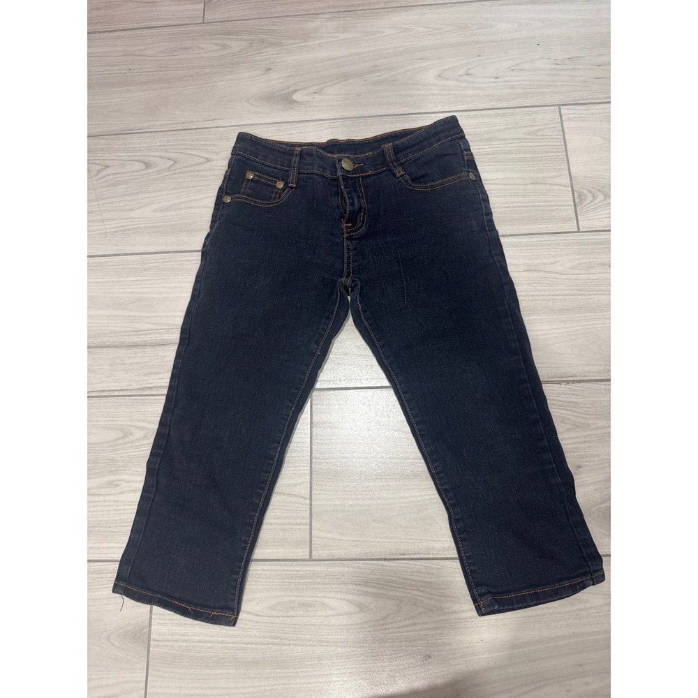 Levi Streusz & Co Lot 902 Dark Wash Denim Capri Jeans Cropped Pants Size 27